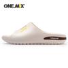 onemix Новое оригинальное поступление, мужские домашние сандалии, летние повседневные уличные нескользящие пляжные ватные туфли для взрослых, мужские домашние шлепанцы с героями мультфильмов