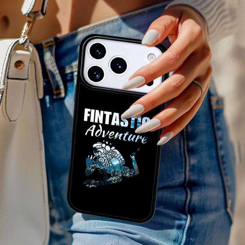 Scuba Diver Diving soft Phone Case For iPhone 17 Air 14 15 13 12 Max Cover For Apple 16e 11 Pro Max Plus Coque