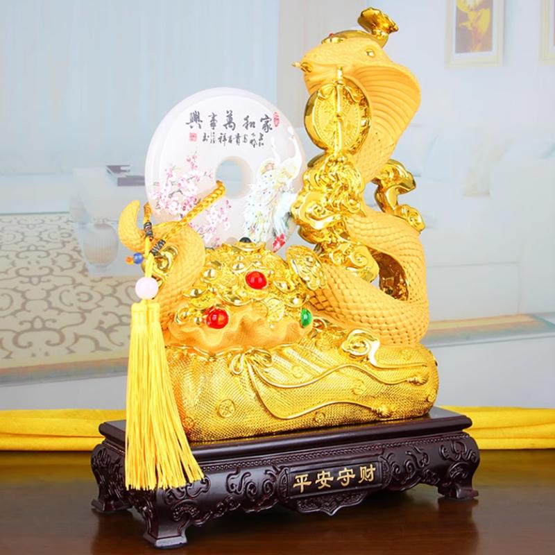 1 шт. Ручная работа Креативная смола Зодиак Змея Орнамент Дом ТВ Шкаф Винный шкаф Украшение новоселье Подарок