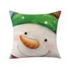 New Christmas Pillow Cover Polyester Printed Home Sofa Pillow Cover Study Bedroom Bedside Cushion