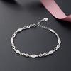 Tancise Fashion 925 Sterling Silver Bracelet with AAA Zircon Fine Jewellery for Women Wedding Anniversary Party Gift Bracelet