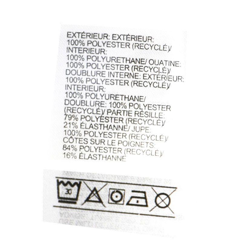 Мужская черная горнолыжная куртка с капюшоном и тремя полосками от ADIDAS