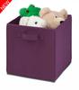 Современный складной тканевый ящик для хранения в спальню, вместимостью 21 л, для одежды и игрушек