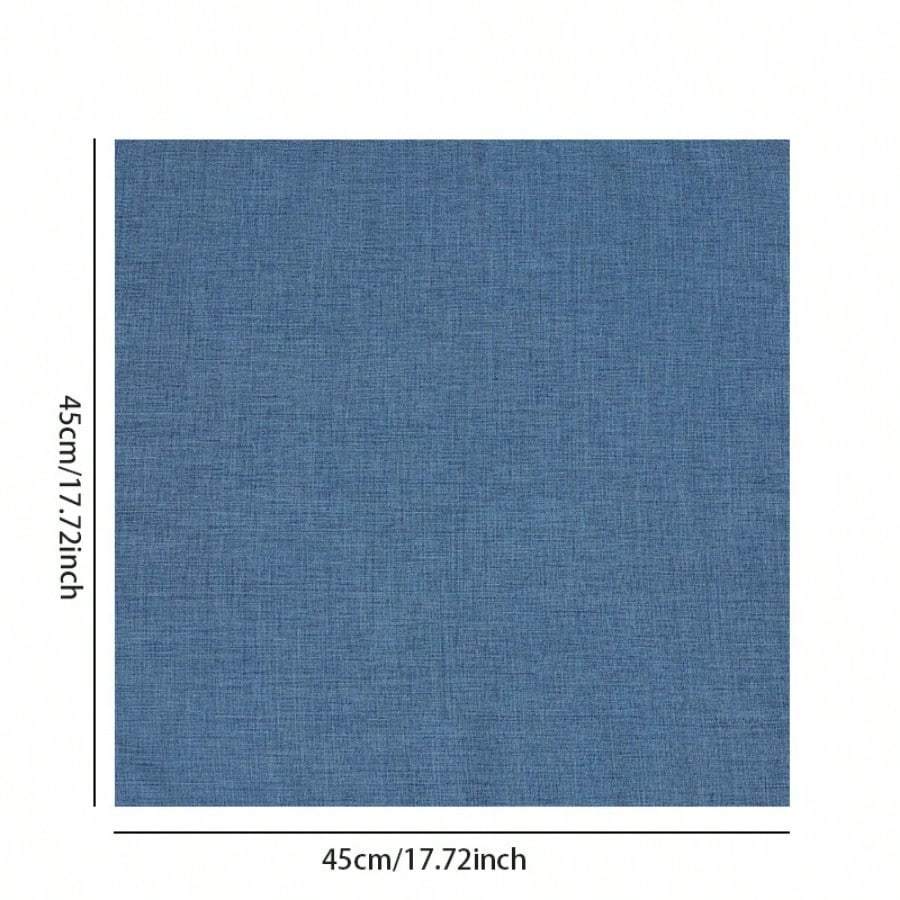 Элегантный набор бежевых салфеток из полиэстеровой смеси - квадратные 18x18 дюймов, мягкие и прочные, идеально подходят для свадеб, вечеринок и изысканных ужинов