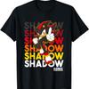 Футболка с крутым логотипом Sonic The Hedgehog Shadow Stacked Text