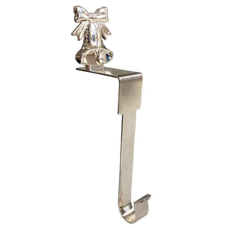 1 шт. Рождественский кулон Снежинка Лось Снеговик Форма дерева Металлический крючок для двери камина Шкаф Рождественская вечеринка Навидад Декор года