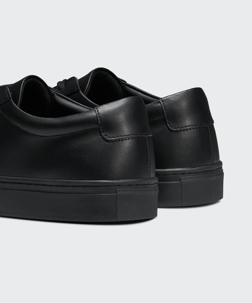 Musinsa Standard Leather Court Sneakers Mark 2 [Black] (A Type)