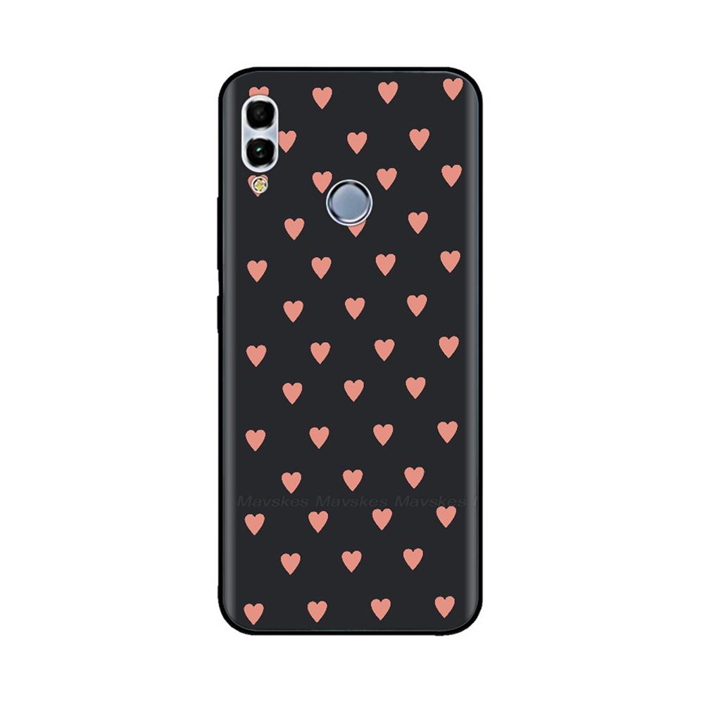 Для Huawei P Smart 2019 6.21" Мягкий Черный Силиконовый Чехол-Задняя Крышка для Телефона Для Huawei P Smart 2019 POT-LX1 POT-LX3 POT LX1 Чехол-Сумка
