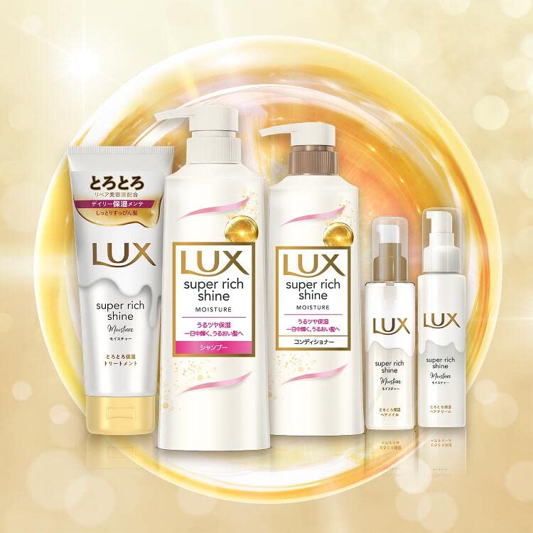 LUX Супер-питательный шампунь для блеска и увлажнения с помпой 400 г
