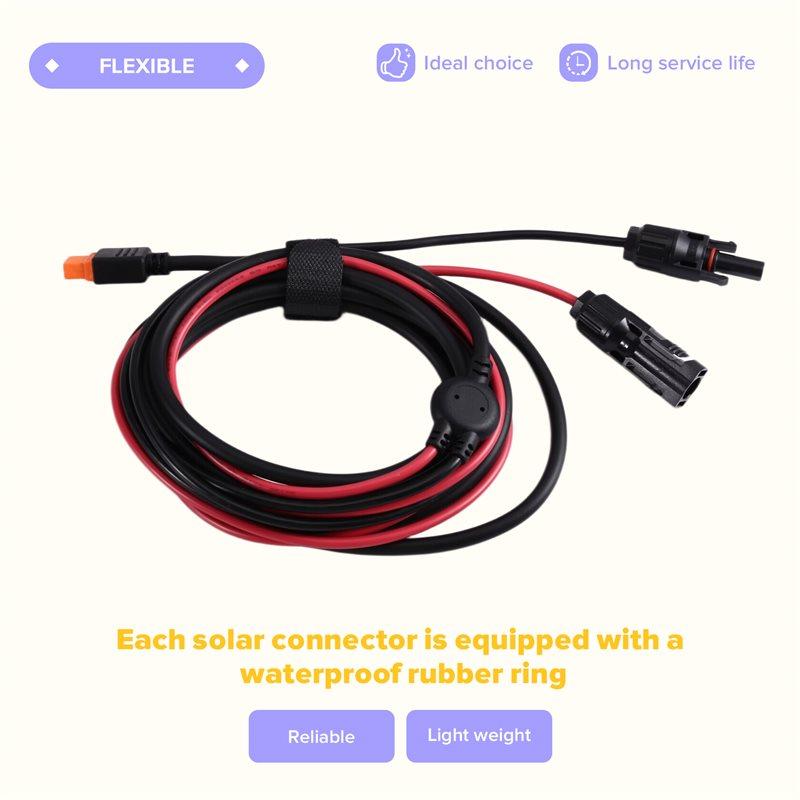 Свежий Для Ecoflow Совместимый Солнечная Панель Кабель для Зарядки Разъем Удлинительный Кабель Солнечные Аксессуары