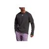 Adidas Conquer The Elements Aeroready Solid Color Logo Crew Neck Long Sleeve T-Shirt Men Tops Black IK4339