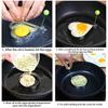 Fried Egg Mold Stainless Steel Kitchen Cooking DIY Anti-scalding Pancake Shaping Mould Frying Cook Pattern Random