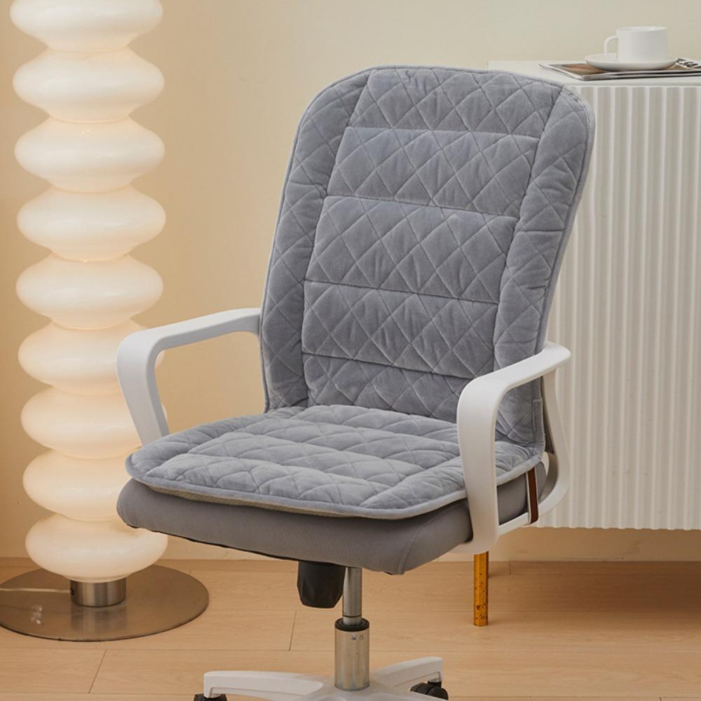 Winter Electric Heating Cushion USB Integrated Office Chair Cushion Heating Pad Backrest  Seat Mat
