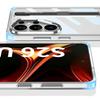 Чехол GKK для Samsung Galaxy S26 Ultra, прозрачный, из ТПУ+ПК, противоударный, с держателем для стилуса