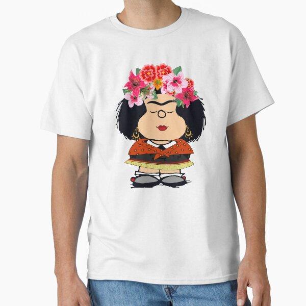 Unisex Cotton T Shirt Mafaldas Friends Full Group Characters Classic Latin Comic Fan Casual Streetwear Tops