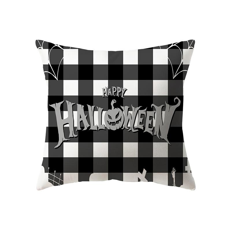Хэллоуин тема ужас тыква ведьма принт узор наволочка дома гостиная диван украшения квадратная подушка наволочка