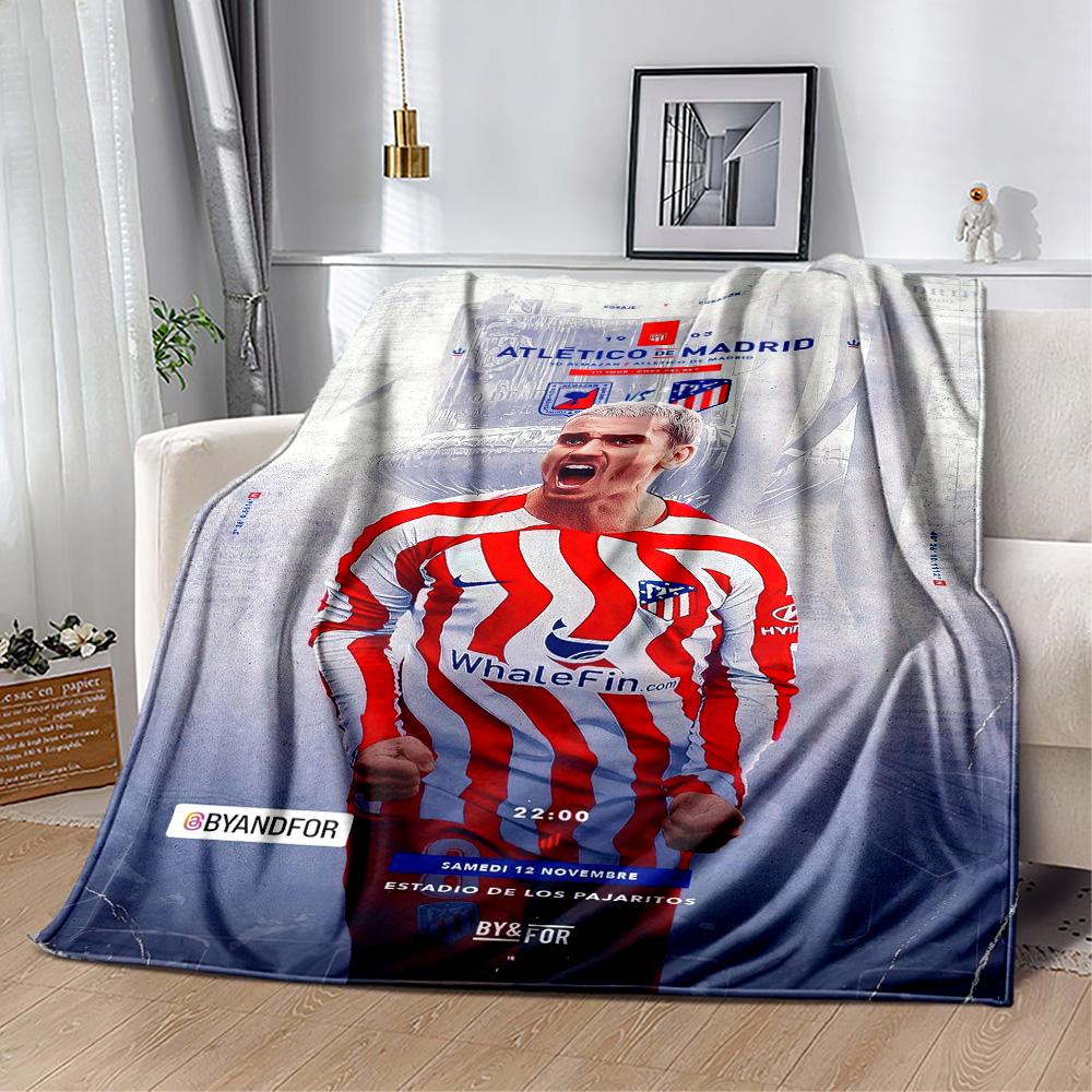 Atletico Madrid Blanket Warmthful Decor Perfect For Office Chair Bed Office For All Occasions Modern Style Perfect Gift For Relatives And Friends