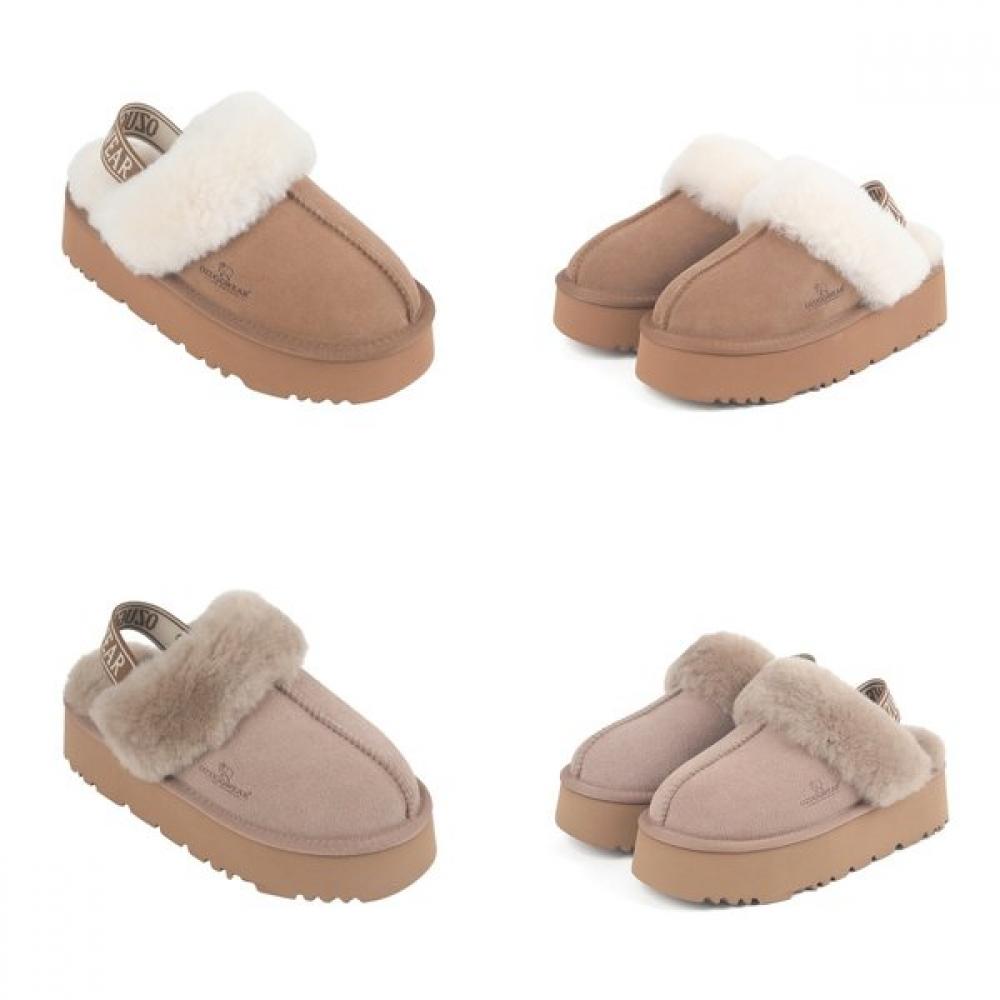 Ozuggwear Tobax Adult Platform Slipper Backstrap Ozwcf4tsup11 225mm 255mm