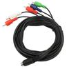 Red Green Blue and Red White 10 Pin DIN to 5RCA Cable AV Connection Wire Cable  Home Entertainmen