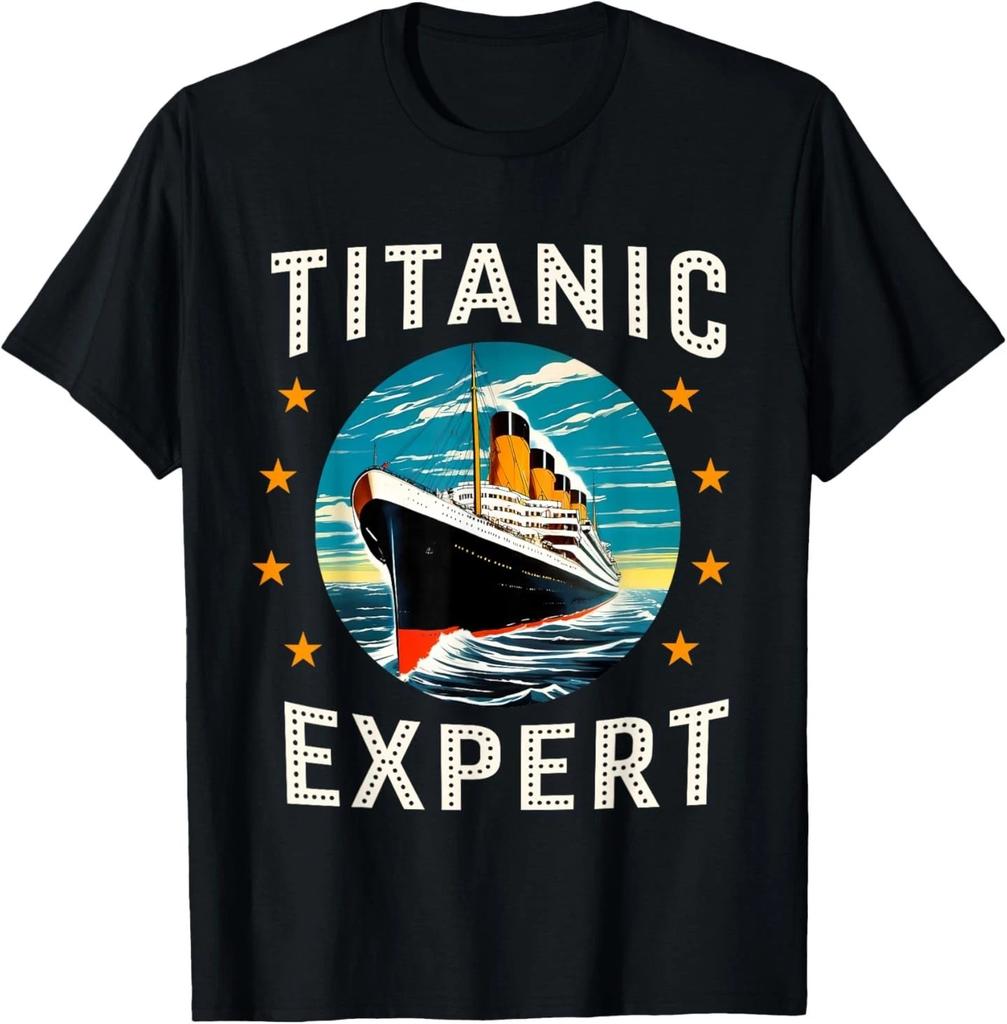 Titanic Expert Funny RMS Titanic T- Shirt