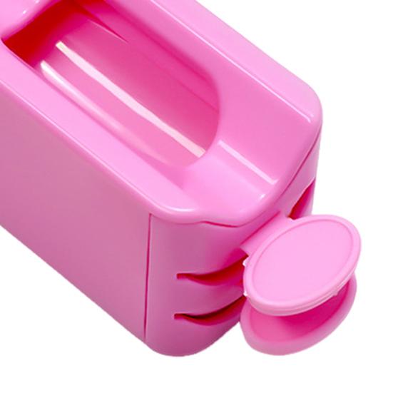 Nail Dip Powder Tray Double Layer Glitter Saver Container with Scoop Professional Nail Art Storage Recycling Case Nail Dipping Powder Recycling Tool