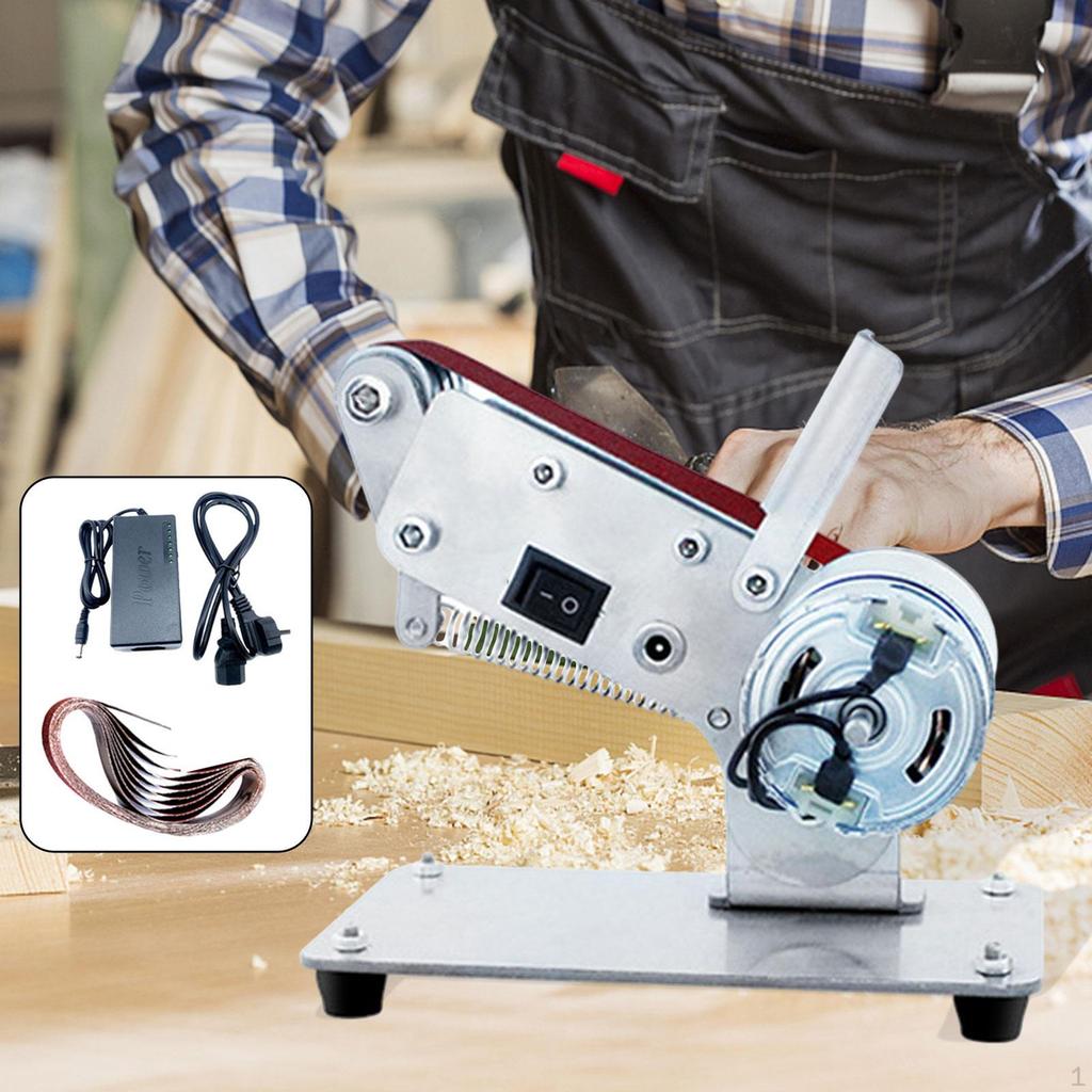 Электрическая мини-ленточная шлифовальная машина Премиальная полировальная шлифовальная машина для деревообработки Подходит 775