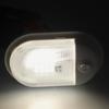 White Light LED RV Ceiling Dome Light Aluminum Plate Dome Light  Vehicle Lighting