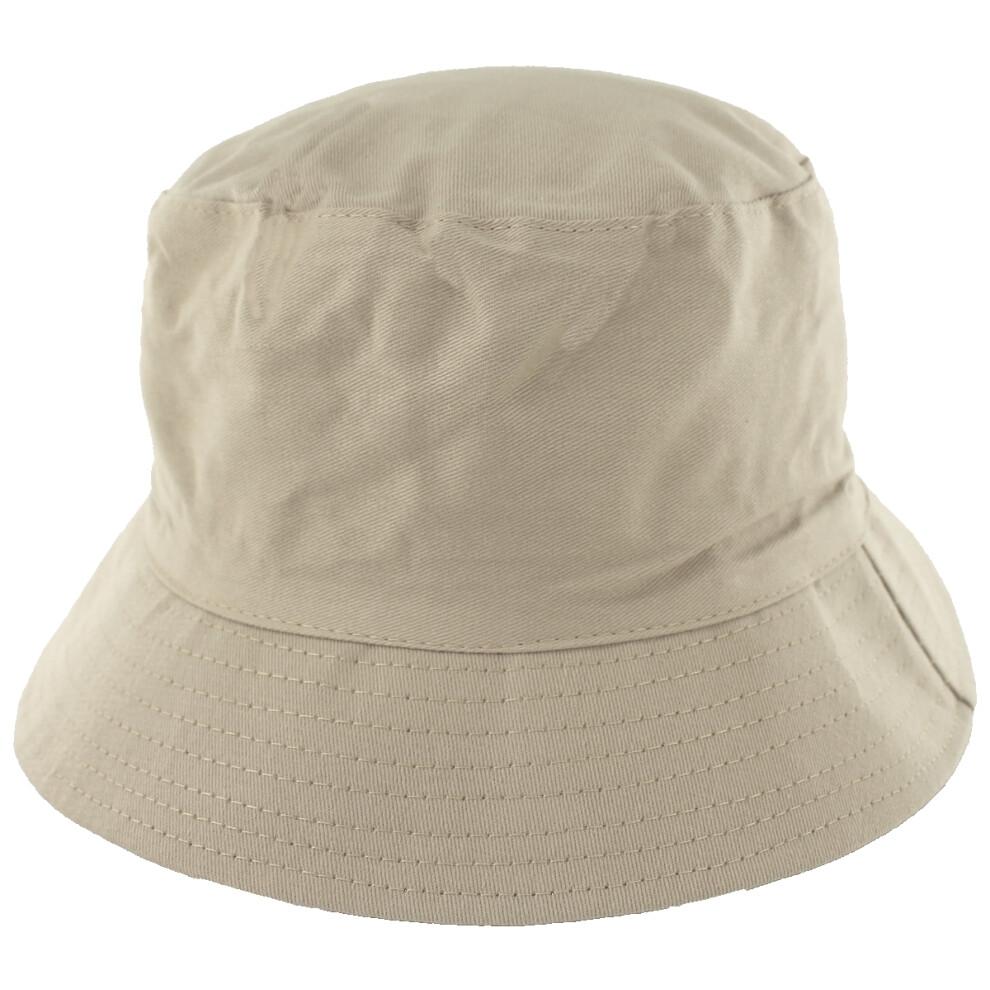 (Beige, M-L) SSP Hats Lightweight Cotton Sun Hat