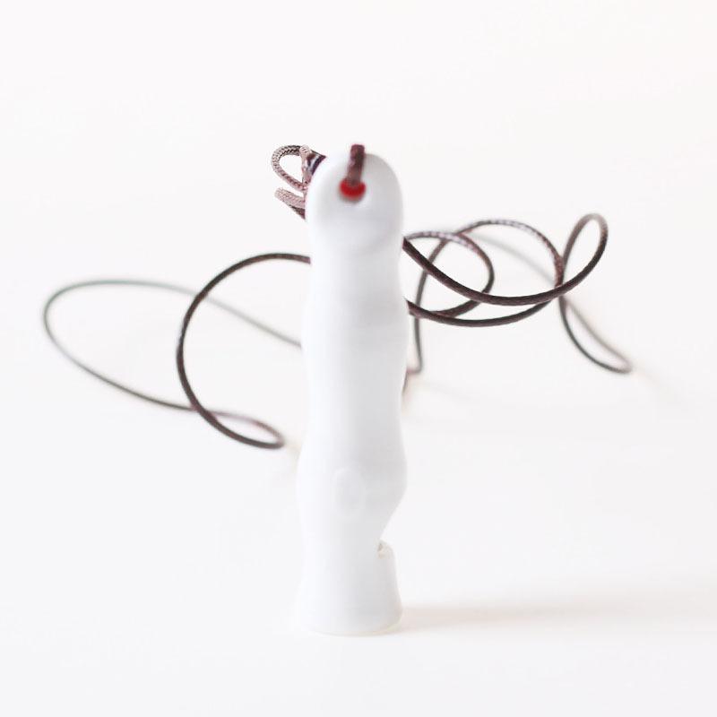 Керамические украшения Бамбуковый свисток, в который можно дуть Винтажное ожерелье Торговая цепочка Богемские украшения