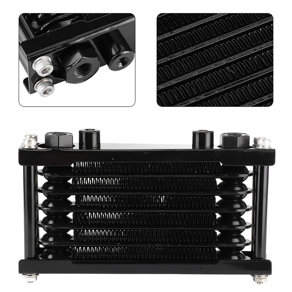 Engine Oil Cooler Universal Cooling Radiator Fit for Monkey Car 100?250CC Dirt Bike ATV 4?Wheel
