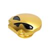 Fuel Tank Cap Skull Aluminum for Harley XL883 XL1200 Dyna Fat Boy Breakout, Motorcycle  CNC Gas Cap Accessories