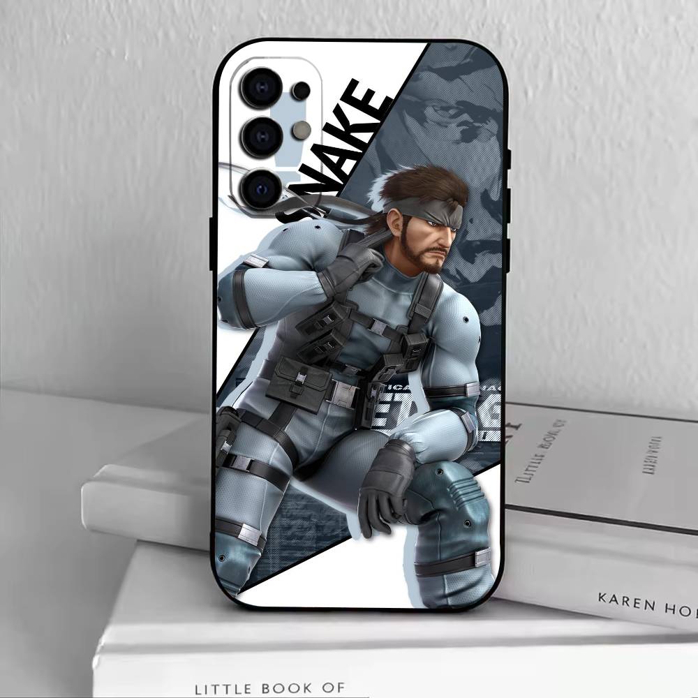 GM-Metal Gear Solid1 Чехол для телефона Samsung S25,S24,S21,S22,S23,S30,Ultra,S20,Plus,Fe, Мягкий силиконовый черный чехол
