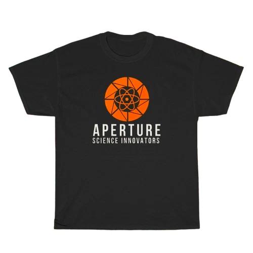 New Aperture Science Innovators Logo Unisex T-Shirt Funny Size S to 5XL