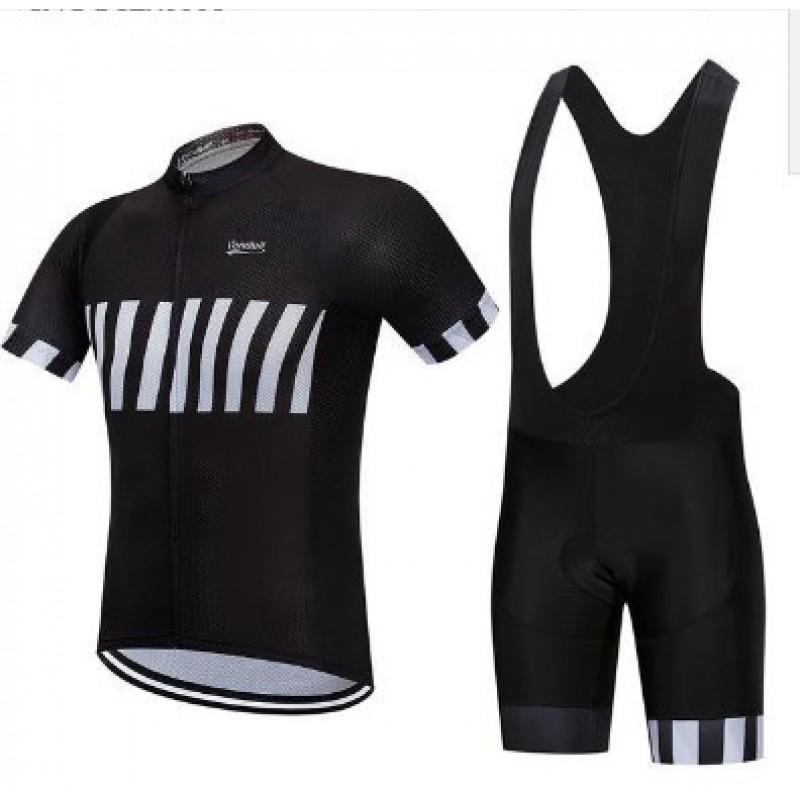 Men Women Cycling Jersey Set Short Sleeve Quick Dry Breathable Bike Riding Outfit Sports Apparel