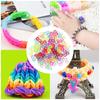Bracelet Charms Necklace Clasp S Clips DIY Loom Bands Kit Jewelry Connectors Rubber Band Clips