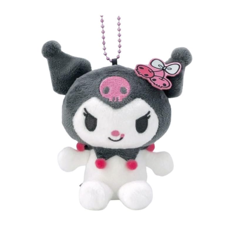 Nakajima Corporation My Melody Kuromi Mascot Collection Kuromi Cherry 208286-25 H11 x W10 x D5cm