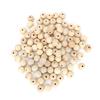 DIY Round Beads Wooden Log Color Craft Beads for Jewelry Children Toys Making20mm 100pcs