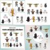 Movie Mini Action Figure Master Yoda 14 Pcs Set Darth Vader Toys Kids
