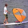 Eco Friendly Ultralight Portable Foldable High Transparency Special Sail for Kayak Canoe Inflatable Boats