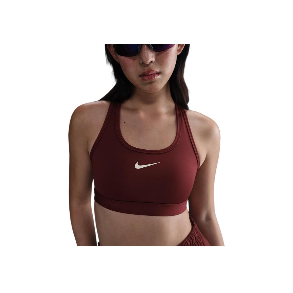 Nike Swoosh Dri-FIT Technical Quick-Dry Comfortable Lightweight Sports Underwear Women Underwear Dark-Team-Red White DX6822-619