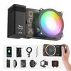 ZHIYUN MOLUS X100 RGB PRO Flagship 100W Video V2 Upgraded Professional Photography Portable Continuous Output Weighs Just Ideal for YouTubers and TV