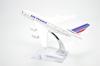 Династия Тан 1/400 16см Air France Airbus A380 Металлическая модель самолета Игрушка