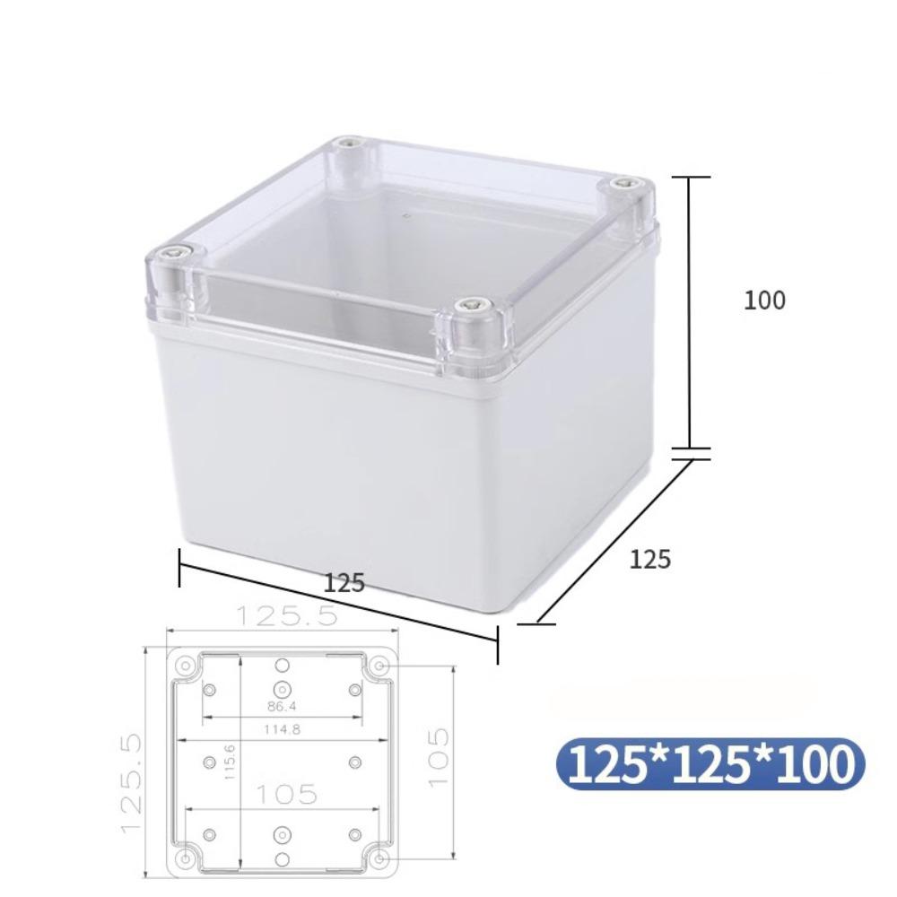 Plastic Electronic Project Instrument Case Waterproof Electrical Project Box