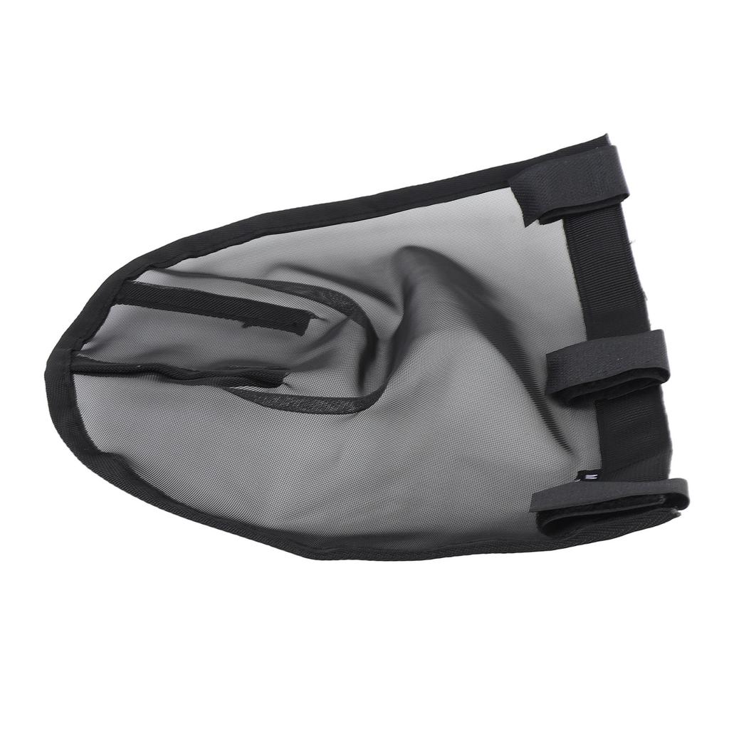 Horse Mesh Nose Cover Nylon Breathable Enhanced Comfort Adjustable Face Protection Horse Nose Net for Livestock M