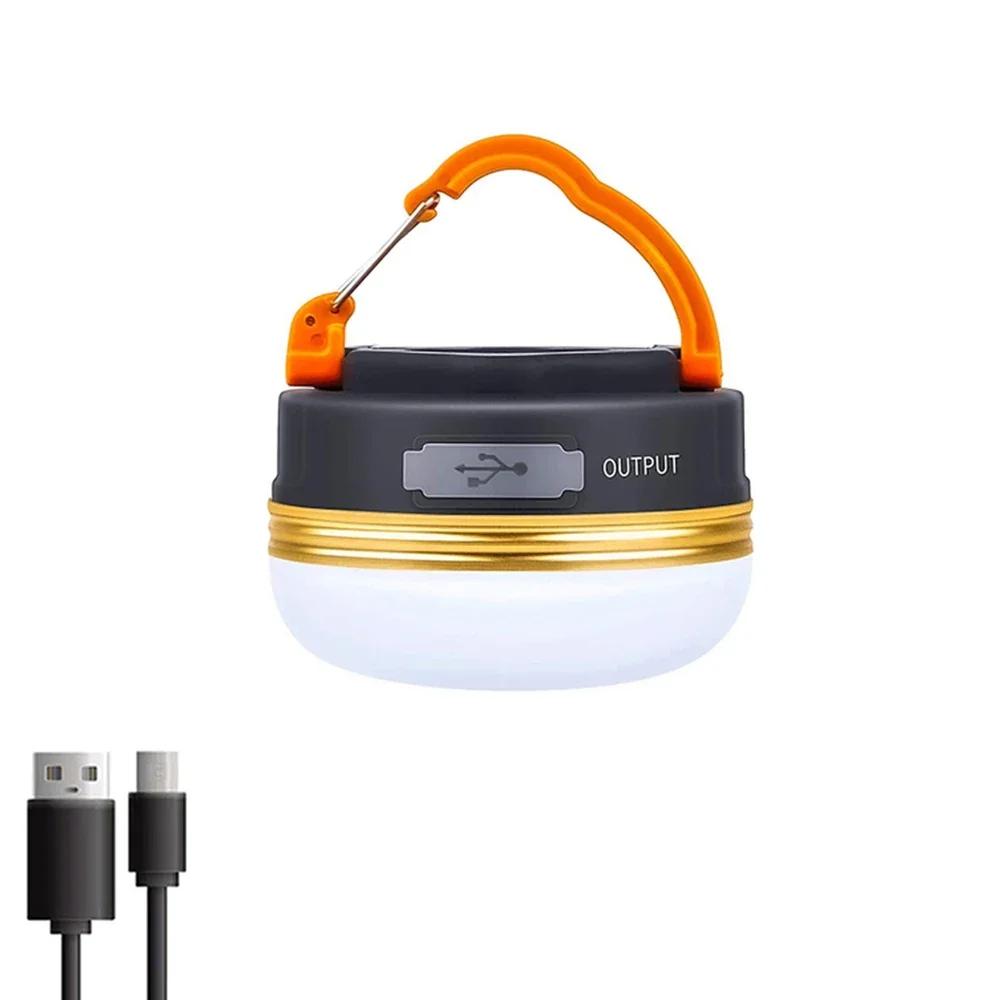 Xiaomi 500 Вт светодиодный фонарь для кемпинга USB перезаряжаемый портативный фонарь с индикатором питания аварийное освещение для рыбалки на открытом воздухе