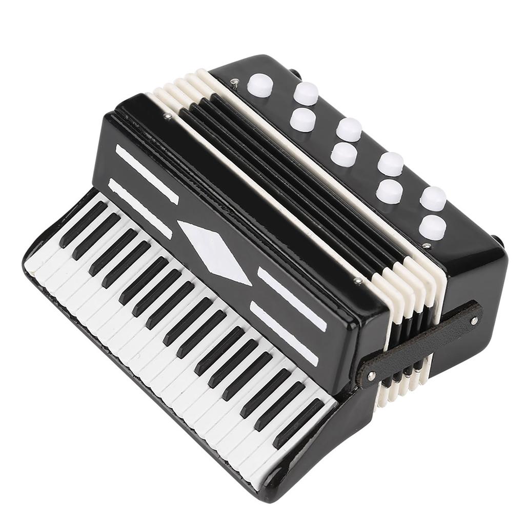 Miniature Accordion Model Display Mini Musical Ornaments Craft Home Decoration