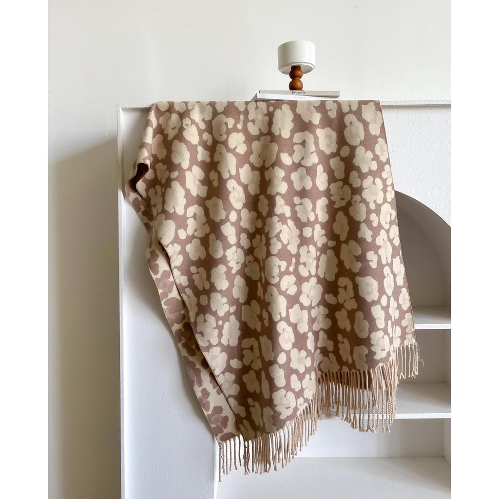 NEW Jacquard Women Pashmina Scarves Fringe Wrap Winter Warm Fashion Brands Designer Cashmere Two-sided Scarf Blanket Soft Shawls