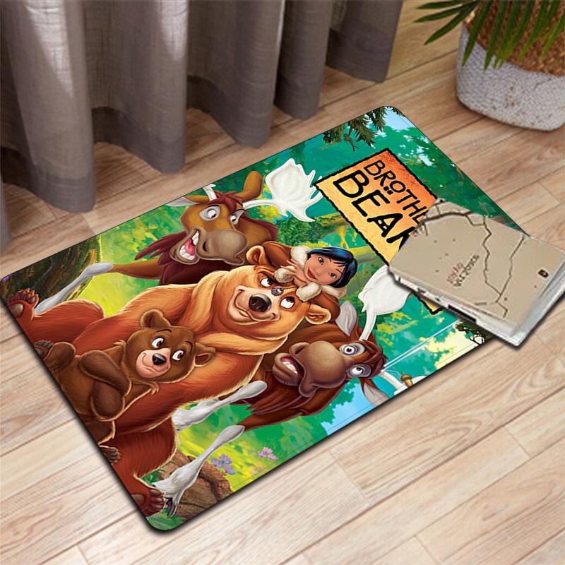 Brother bear Rug Floor Mat for Living Room or Bedroom Soft and Comfortable Carpet a Gift for Birthday and Holiday.DFF0925329