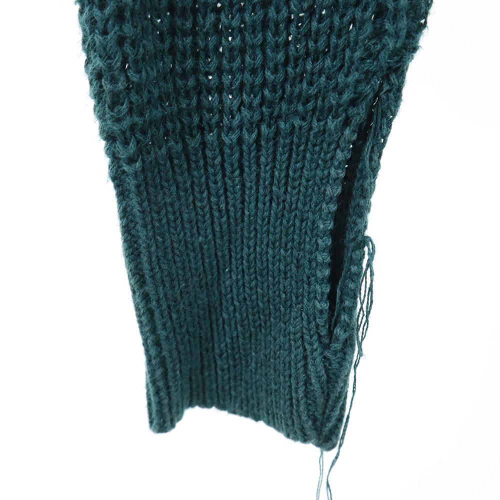 ISSEY MIYAKE 70s vintage Long sleeve Linen knit sweater Green system Men's Used