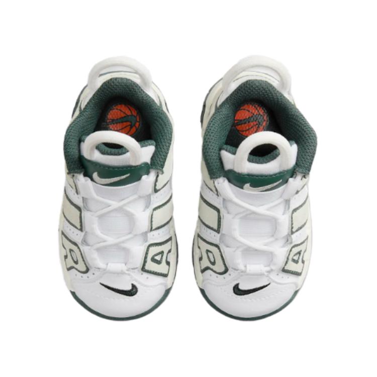 Nike Air More Uptempo TD White Vintage Green Baby Кроссовки Summit-White Sea-Glass FQ1936-100